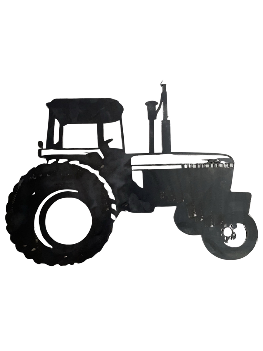 2mm Mild Steel CNC Metal Art - Old Tractor