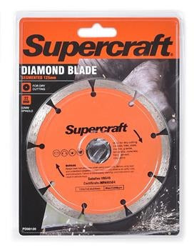 BLADE DIAMOND SEGMT 125MM S/C