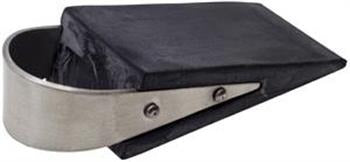 TRIO DOORSTOP COMMERCIAL WEDGE 100MM BL
