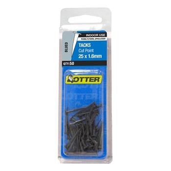 NAIL BLUE CUT TACKS 25X1.6MM