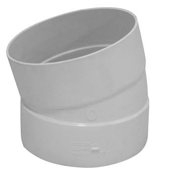 STORMWATER ELBOW F & F 90MM 15° SWB9015