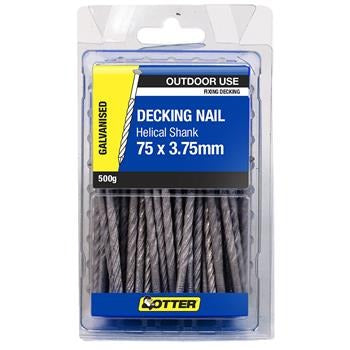 NAIL TITADECK HEL GAL 75X3.75 500G