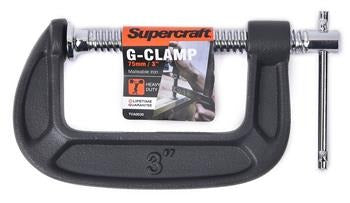 CLAMP G 75MM SUPERCRAFT