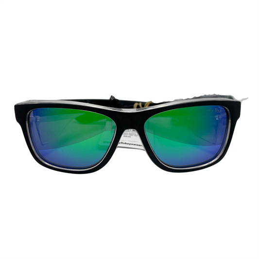 Ugly Fish Sparkie Safety Sunglasses RS545RX - Matt Black Frame/Green Revo Lens