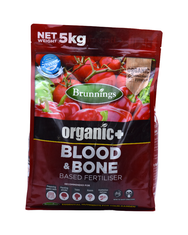 Brunnings Blood & Bone Based Fertiliser 5kg