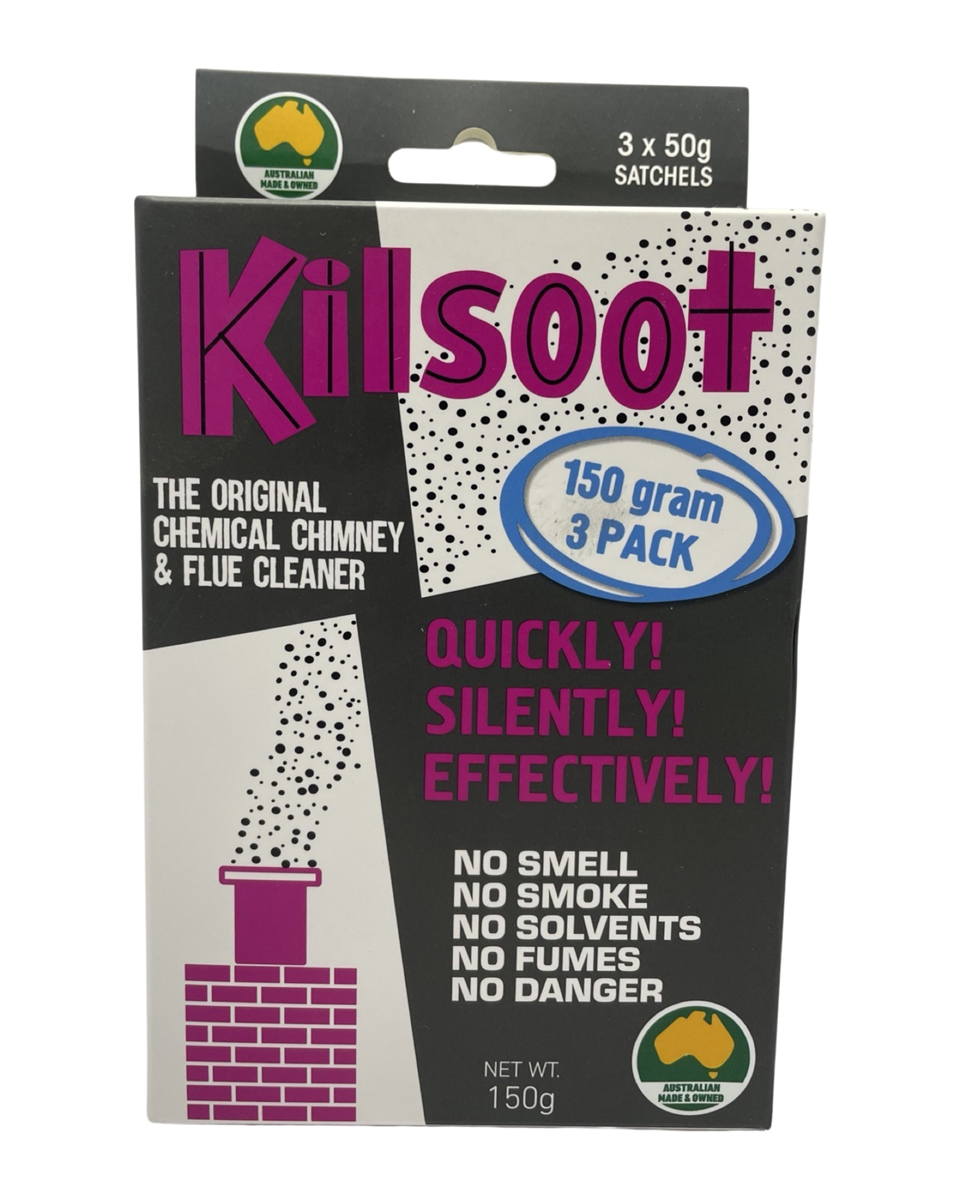 Killsoot Chimney Cleane r 3 x 50G Satchlel Box
