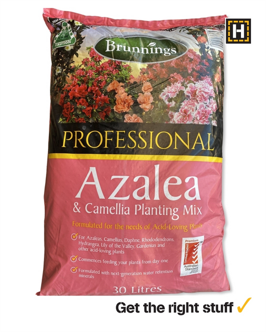 Brunnings Azalea & Camellia Planting Mix 30L