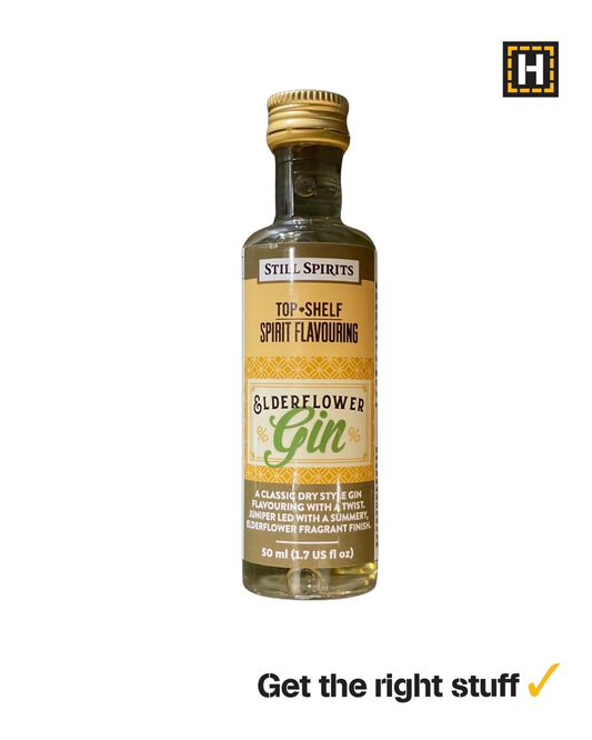 Still Spirits Top Shelf Elderflower Gin Spirit Flavouring 50ML