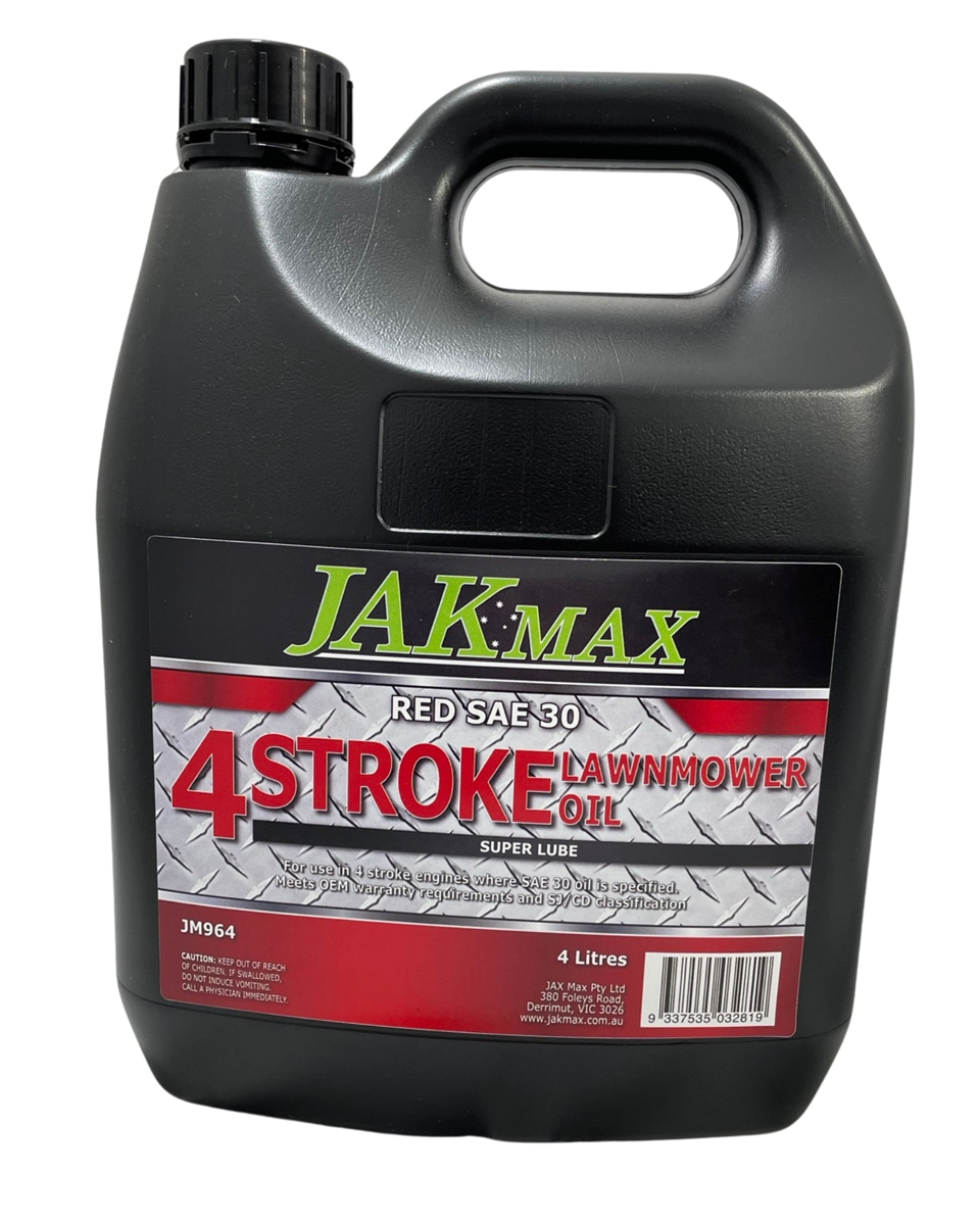 Jak Max SAE 30 4-Stroke Mower Oil 4L