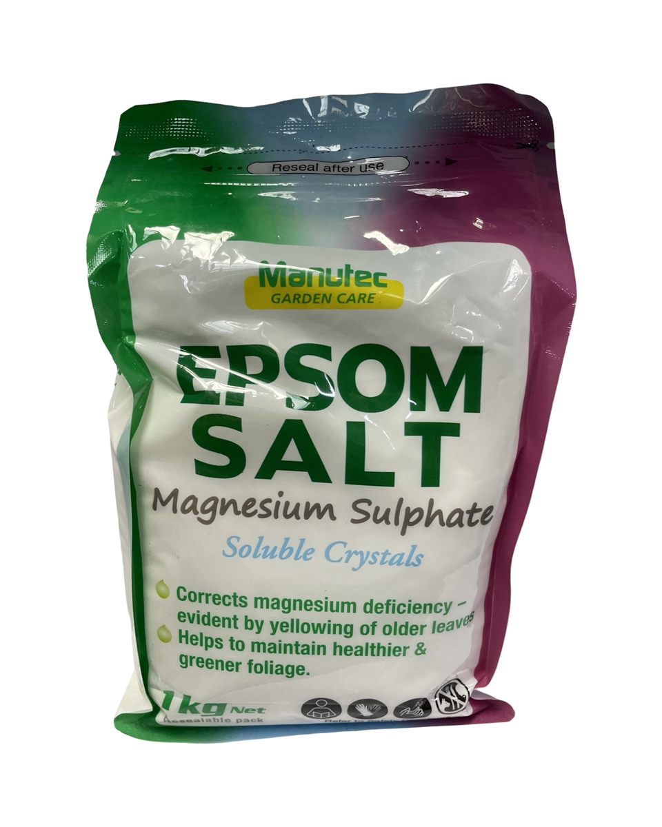 Manutec Magnesium Sulphate (Epsom Salts) 1kg