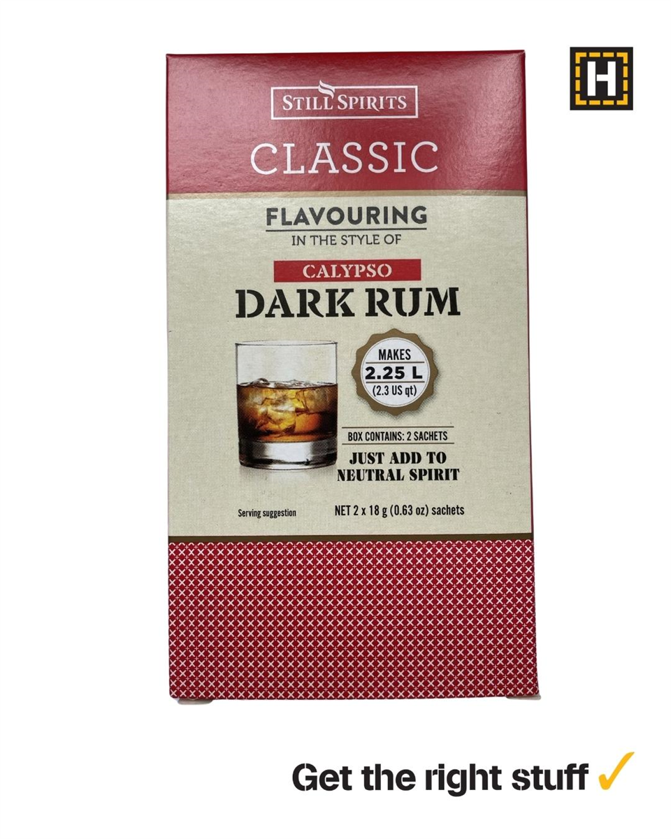 Still Spirits Classic Calypso Dark Rum spirit essence sachet pack