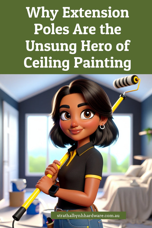 Why Extension Poles Are the Unsung Hero of Ceiling Painting