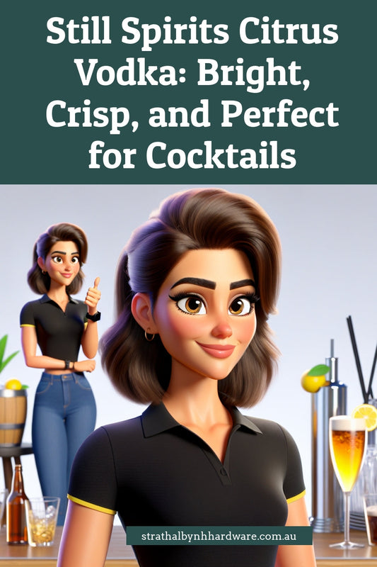 Still Spirits Citrus Vodka: Bright, Crisp, and Perfect for Cocktails