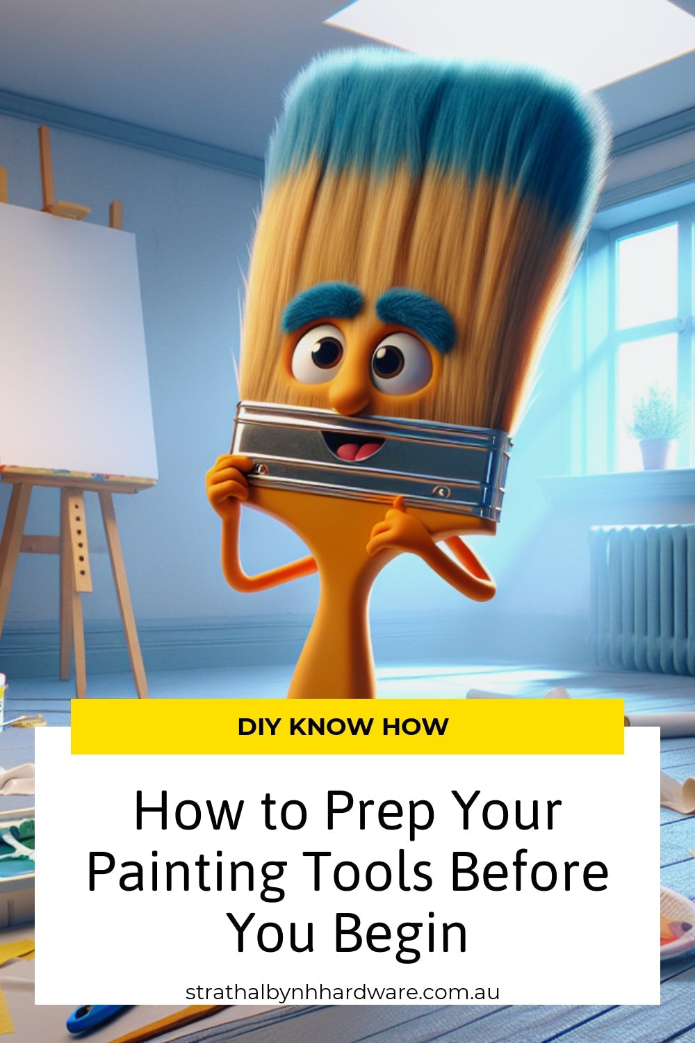 How to Prep Your Painting Tools Before You Begin