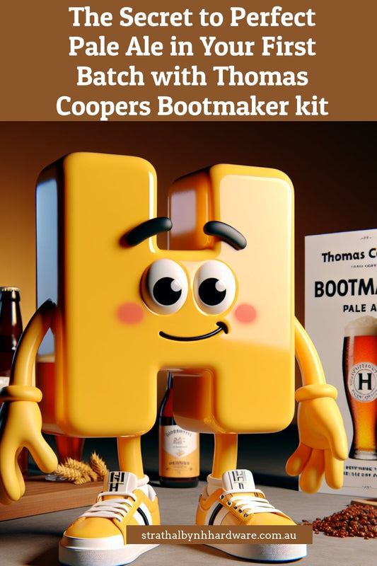 The Secret to Perfect Pale Ale in Your First Batch with Thomas Coopers Bootmaker kit