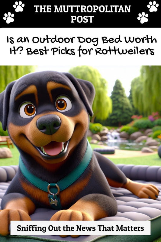 Is an Outdoor Dog Bed Worth It? Best Picks for Rottweilers