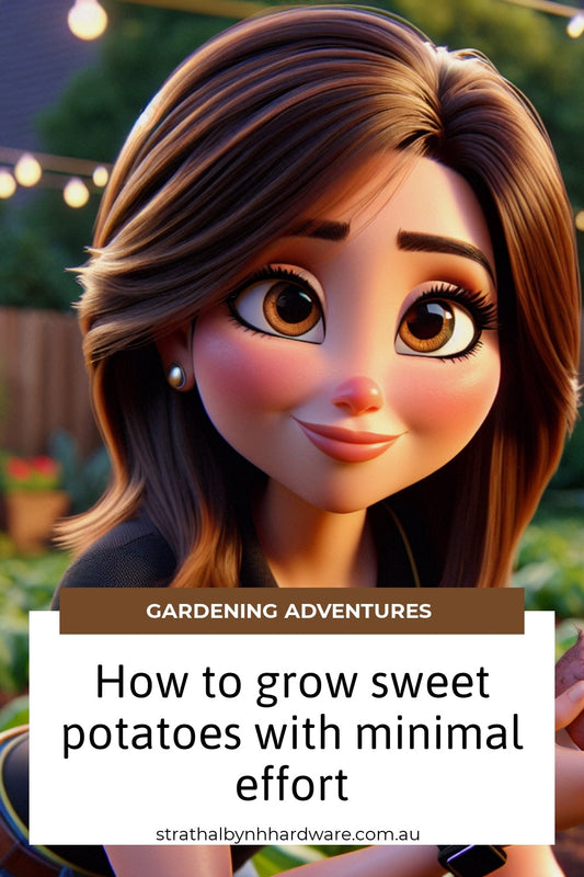 How to grow sweet potatoes with minimal effort