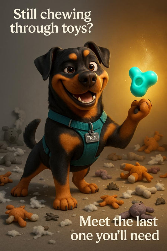 Your dog's 'indestructible' toy lasted 14 minutes? Same. Until this. 👇