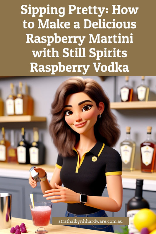 Sipping Pretty: How to Make a Delicious Raspberry Martini with Still Spirits Raspberry Vodka