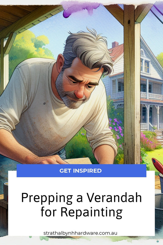 Prepping a Verandah for Repainting