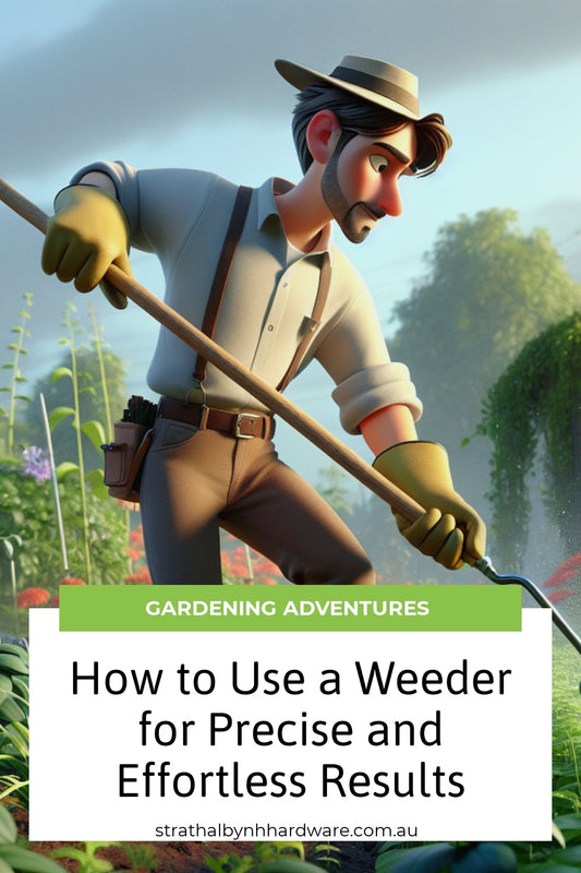 How to Use a Weeder for Precise and Effortless Results