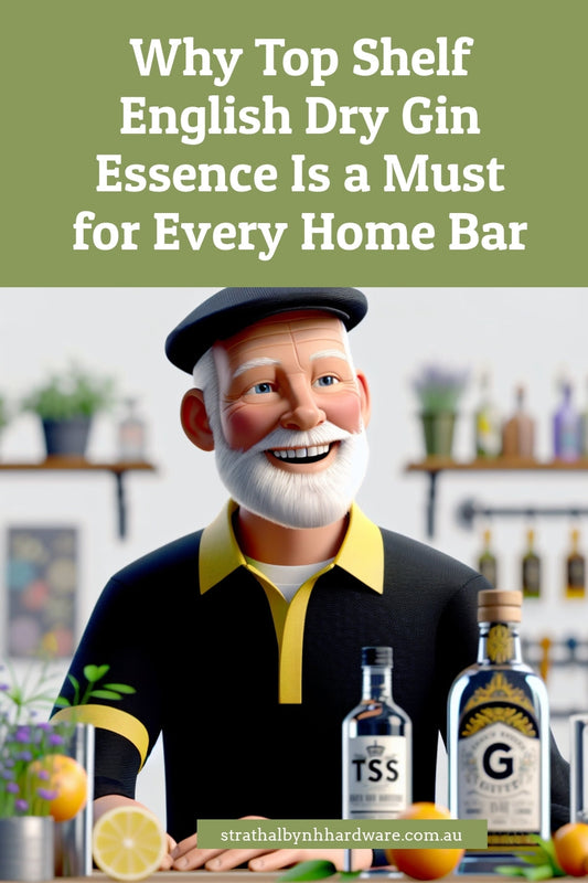 Why Top Shelf English Dry Gin Essence Is a Must for Every Home Bar
