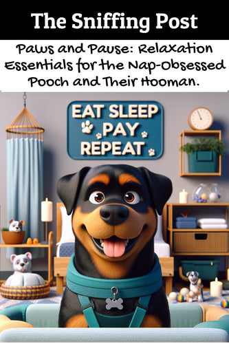 Paws and Pause: Relaxation Essentials for the Nap-Obsessed Pooch and Their Hooman.