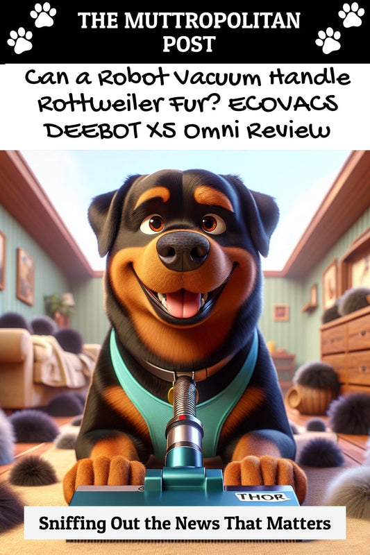 Can a Robot Vacuum Handle Rottweiler Fur? ECOVACS DEEBOT X5 Omni Review