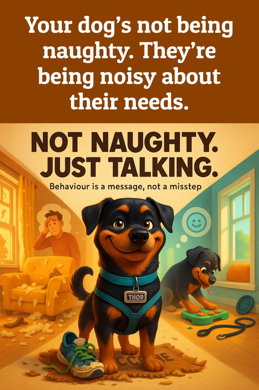 Your dog’s not “naughty.” You’re just missing this piece