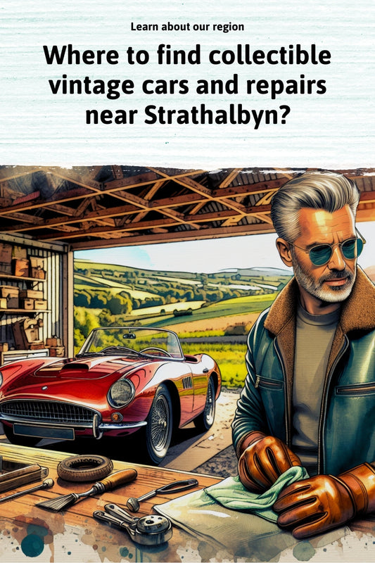 Where to find collectible vintage cars and repairs near Strathalbyn?