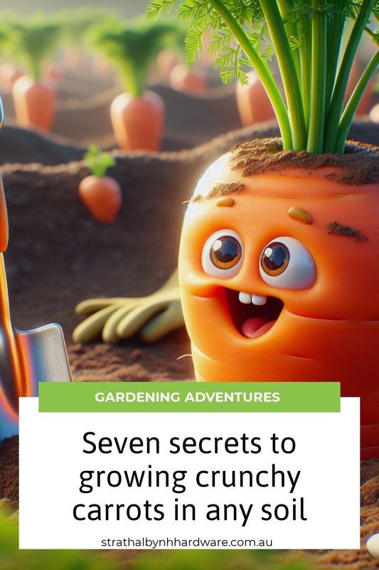 Seven secrets to growing crunchy carrots in any soil