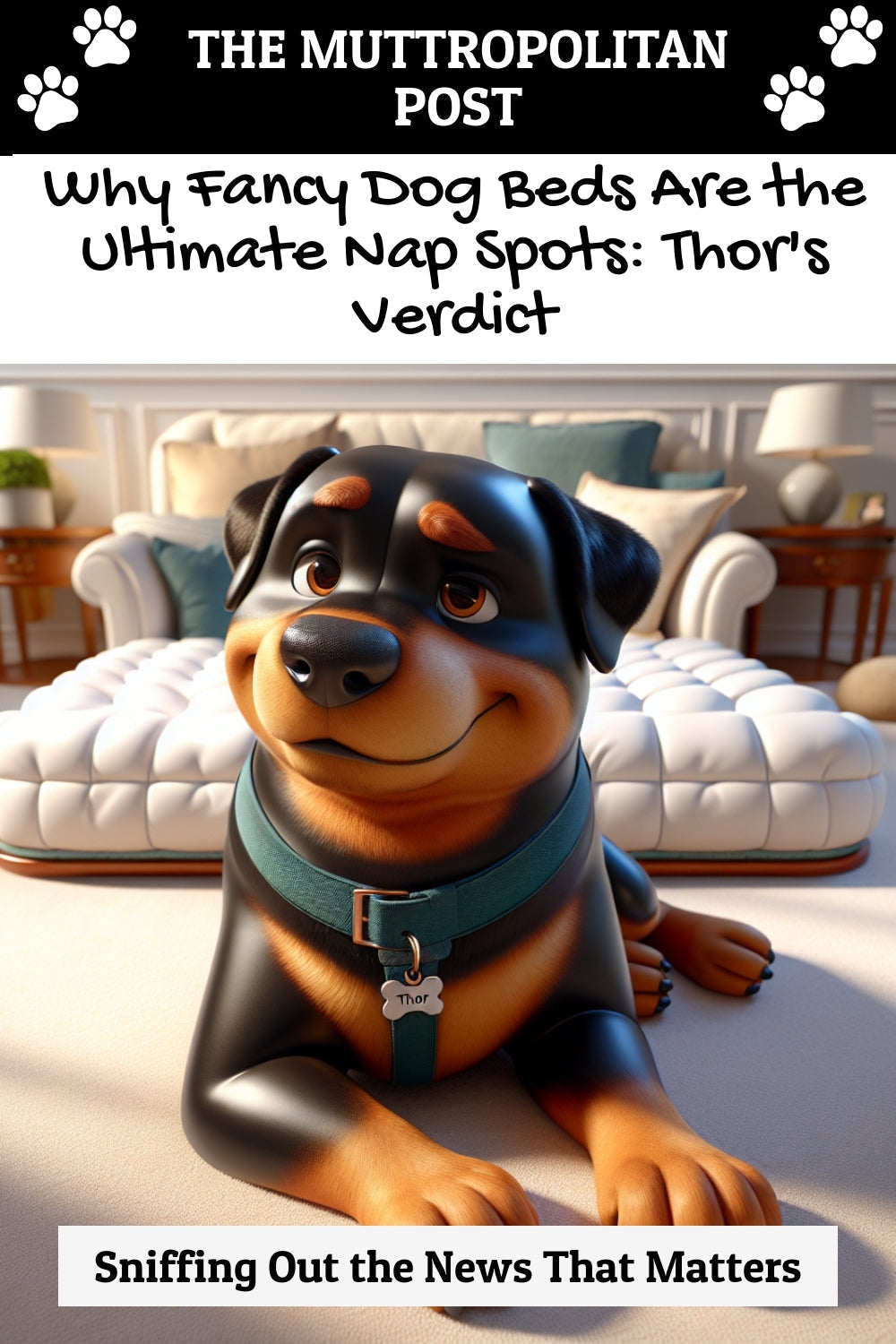 Why Fancy Dog Beds Are the Ultimate Nap Spots: Thor's Verdict