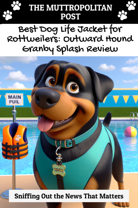 Best Dog Life Jacket for Rottweilers: Outward Hound Granby Splash Review