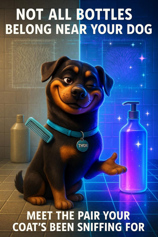 Still picking your dog’s shampoo by bottle colour? 🛑👇