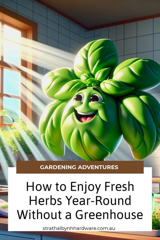 How to Enjoy Fresh Herbs Year-Round Without a Greenhouse