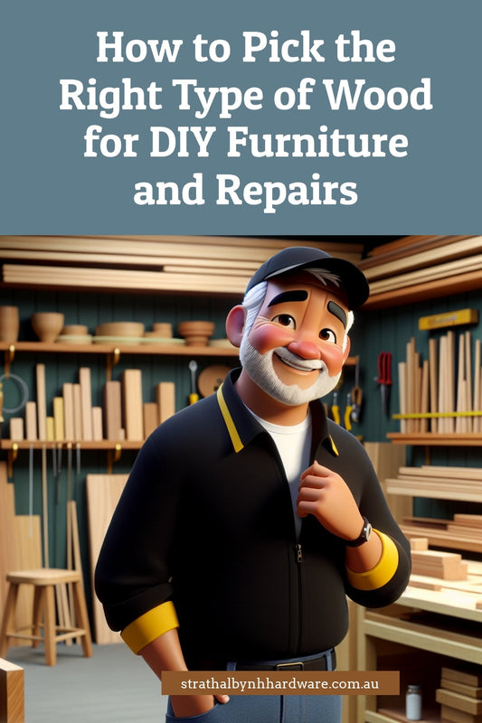 How to Pick the Right Type of Wood for DIY Furniture and Repairs