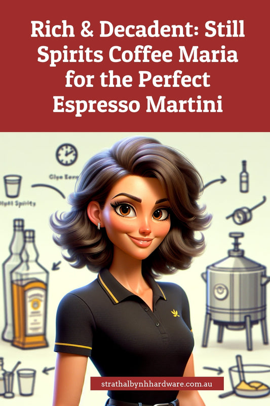 Rich & Decadent: Still Spirits Coffee Maria for the Perfect Espresso Martini