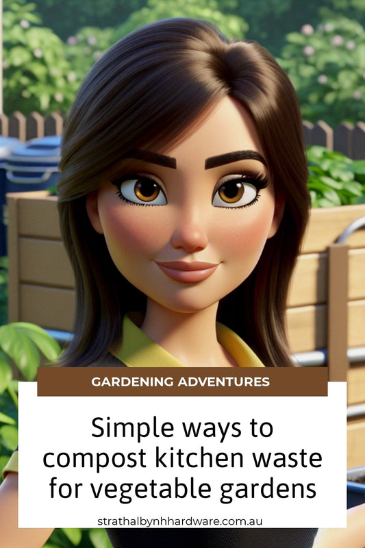 Simple ways to compost kitchen waste for vegetable gardens