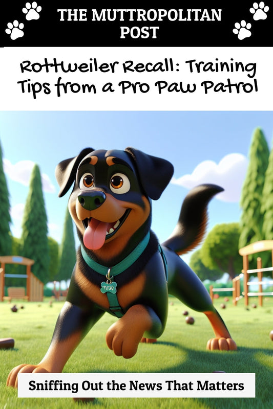 Rottweiler Recall: Training Tips from a Pro Paw Patrol