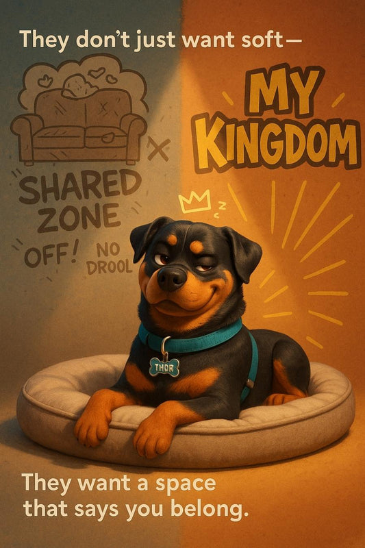 You think your dog loves the sofa... until 3am proves otherwise 👇