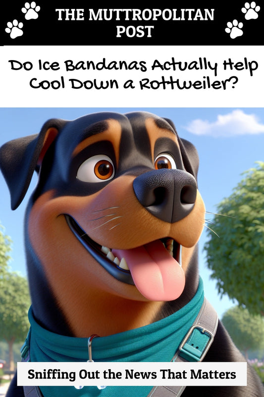Do Ice Bandanas Actually Help Cool Down a Rottweiler?