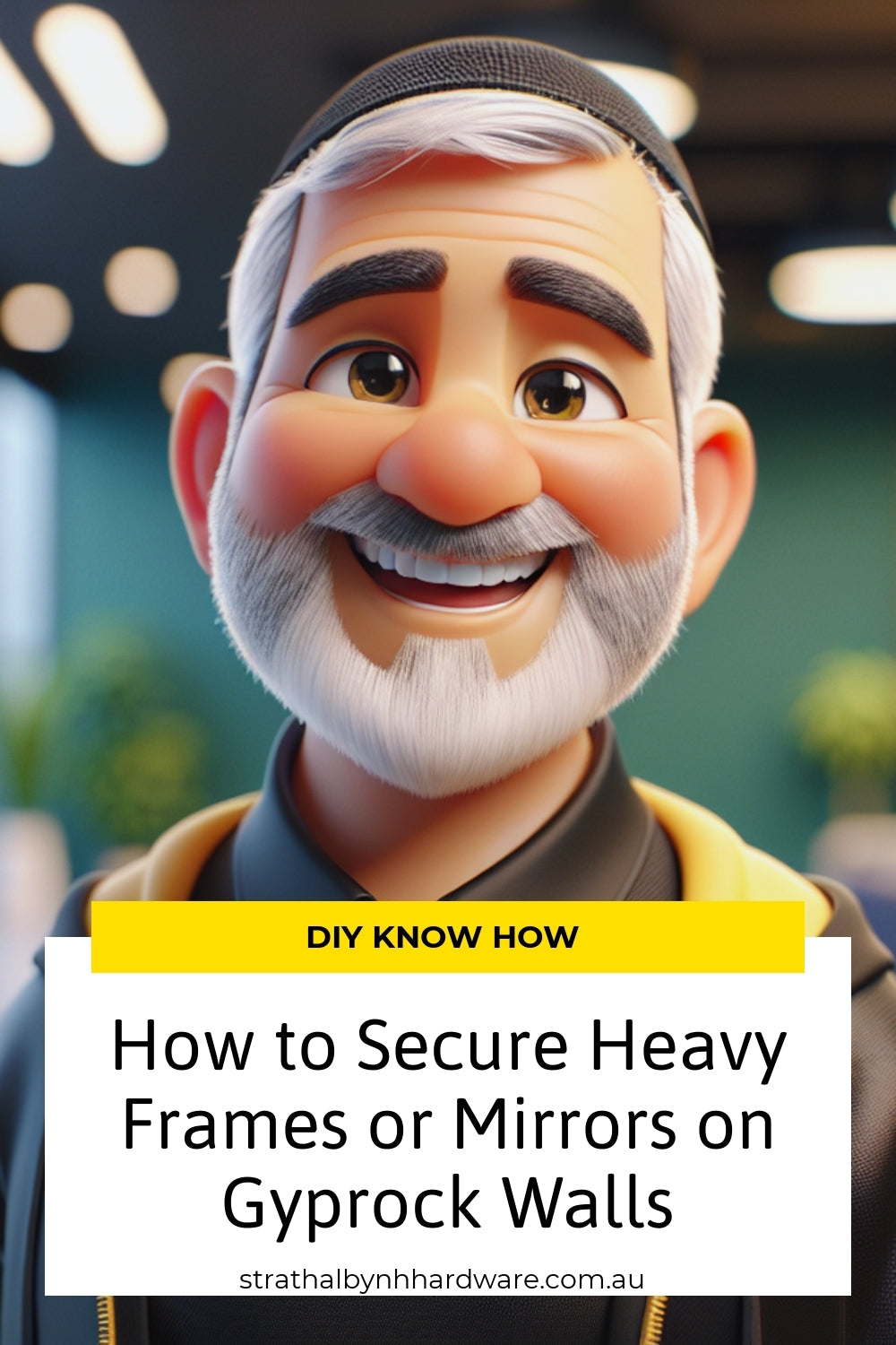 Secure Frame To Wall How to Secure Heavy Frames or Mirrors on Gyprock Walls – Strathalbyn H ...