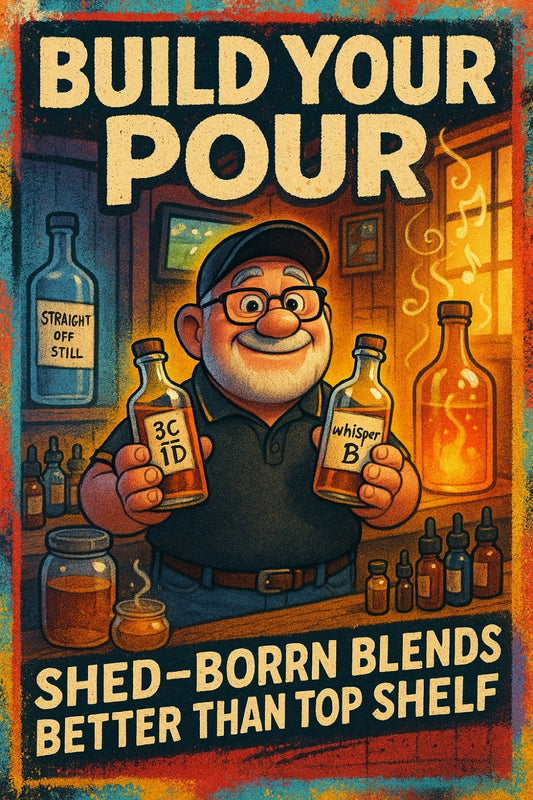 The best whisky isn’t bottled. It’s blended by hand in your own shed. 👇