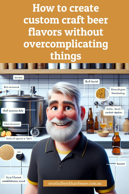 How to create custom craft beer flavors without overcomplicating things