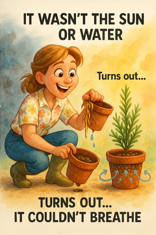 Your plant didn’t die from neglect… it drowned in love 💧 👇