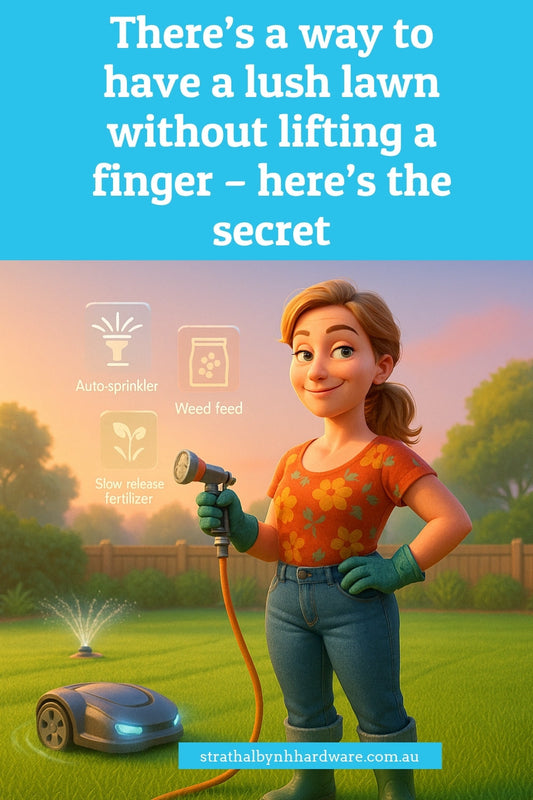 There’s a way to have a lush lawn without lifting a finger – here’s the secret