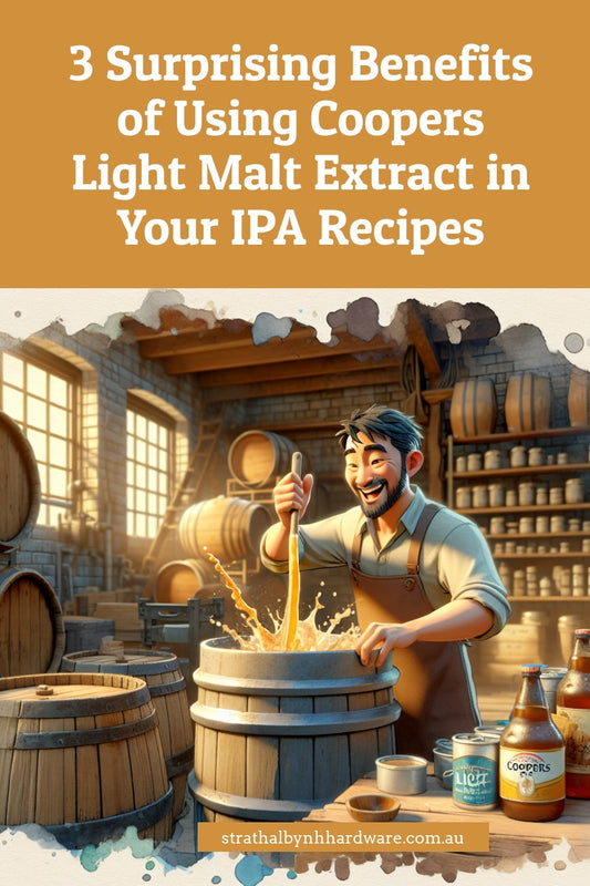 3 Surprising Benefits of Using Coopers Light Malt Extract in Your IPA Recipes