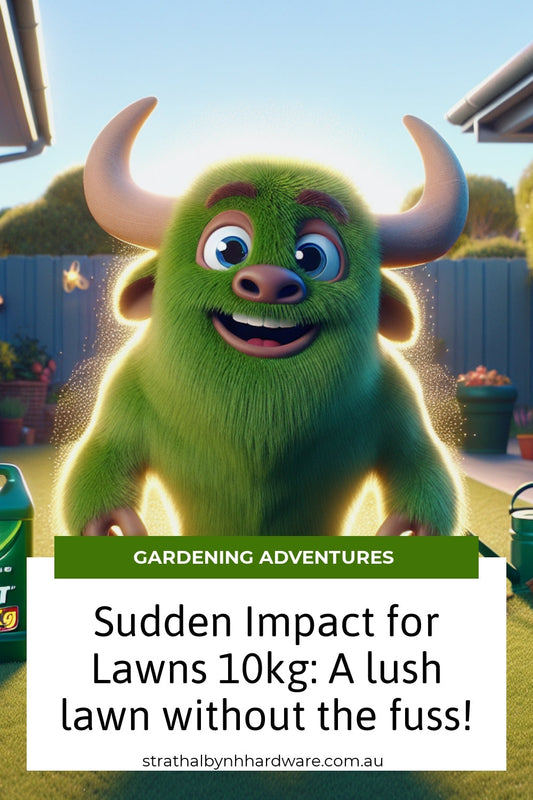Sudden Impact for Lawns 10kg: A lush lawn without the fuss!