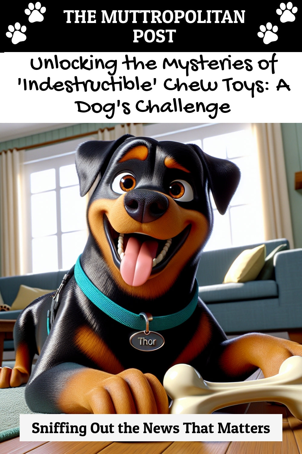 Unlocking the Mysteries of 'Indestructible' Chew Toys: A Dog's Challenge