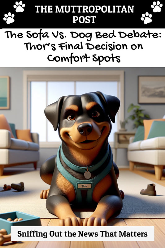 The Sofa Vs. Dog Bed Debate: Thor’s Final Decision on Comfort Spots